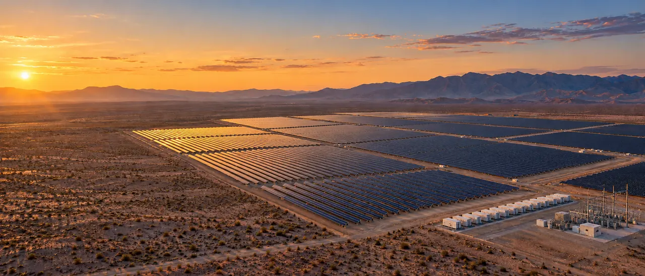 캘리포니아의 태양광 발전소